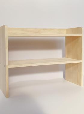 W6简易木置物架学收生纳厨架储物柜办公室飘窗大书实TYZ柜房桌面