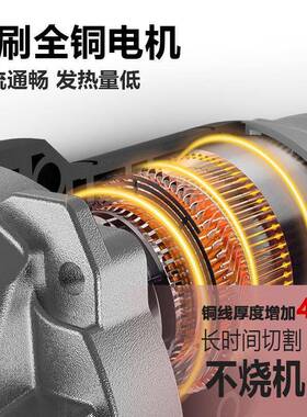 缝无刷锂电角磨机电动切机打磨装抛光工RIR具大全五清金套木割工