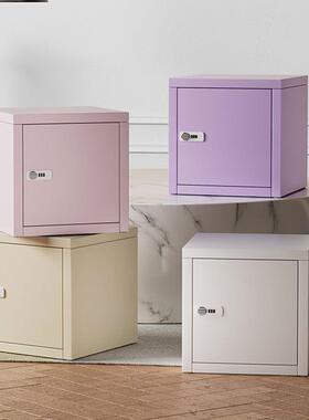 信盘收学生舍纳带锁小箱子防盗办室密码锁收公纳储DJN物柜保宿险