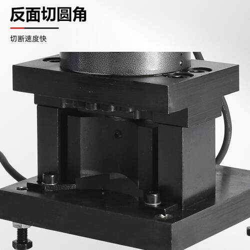 电动角铁倒角机JP-60切断机圆P弧机手提角钢切断孔J-60槽钢干切挂