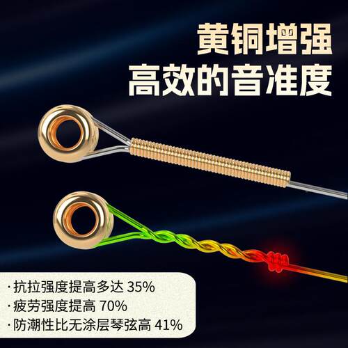 美EVTJnrieBall典范加2078民谣弦磷铜eb涂产层固木吉他弦一套6根