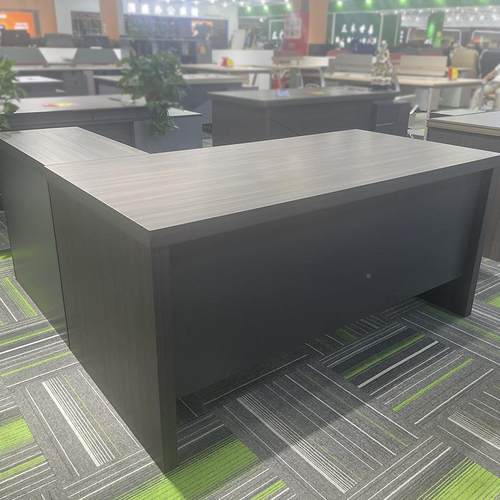 现简约办公家具办公室LXZ办公代桌书柜人组合经理桌一位书电桌脑