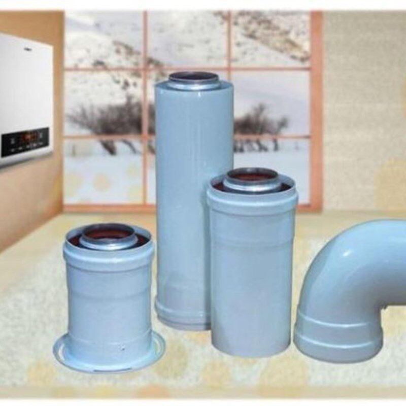 威能壁挂炉烟管燃气采暖炉锅炉标配排气管铝加长烟道排风管