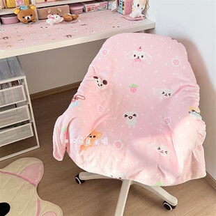 双马尾主唱 萌物大杂烩毛毯可爱宿舍空调被办公室盖腿毯宠物毯子