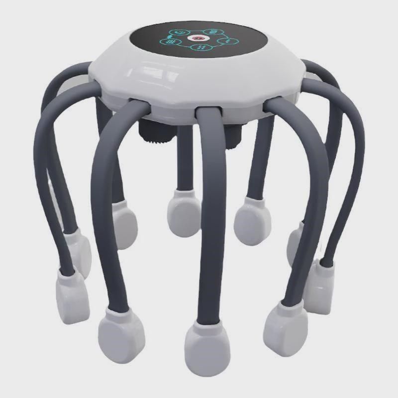 头部按摩器八爪鱼头皮全自动经络疏通仪减压缓解疲劳电动按摩仪器