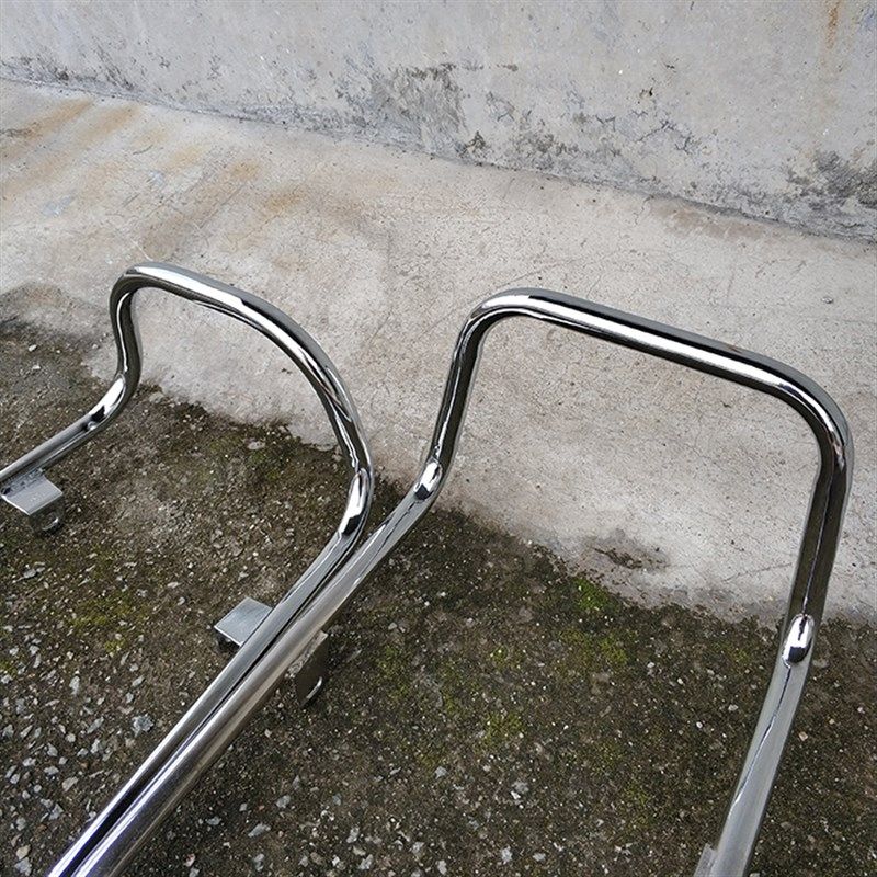 摩托车太子GN125后尾架货架改装复古尾架宗申太子125货架扶手架