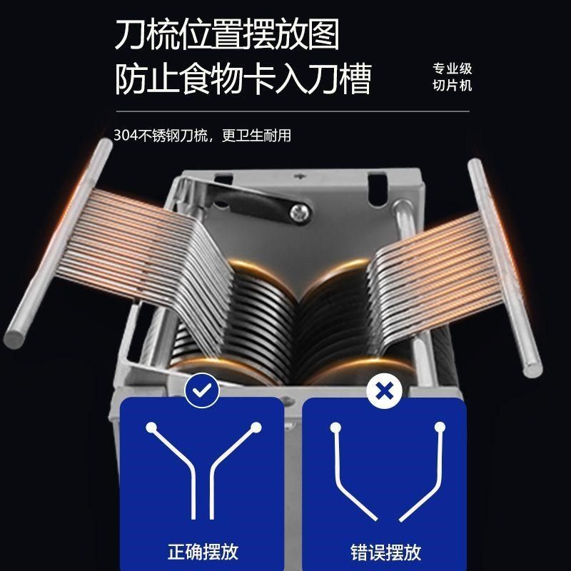 小型商用切肉机电动切片切丝全自动切菜绞肉丁不锈钢家用切片神器
