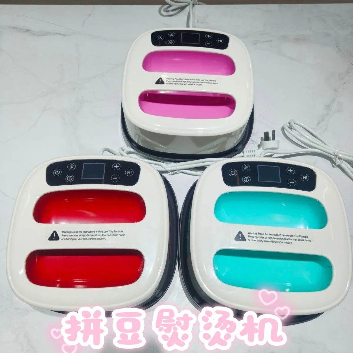 拼豆蒸气熨斗小型新款熨斗迷你转印机DIY标签烫印机迷你热转印机