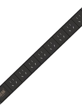 10A机柜插座2位3位5位6位8位9位PDU电源插排排插接线板新国标孔