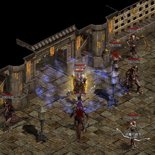 传奇世界单机版 06年复古天龙合成 无元神商城 装备合成 飞升天界