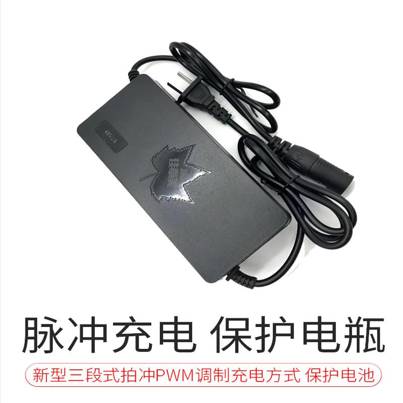 电动车锂电池充电器佳奉美24V36V48V60V2A3A5A卡农头莲花头快充