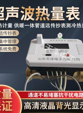 4G/NB无线远传超声波热量表供暖家用暖气专用冷热计量表厂家直销