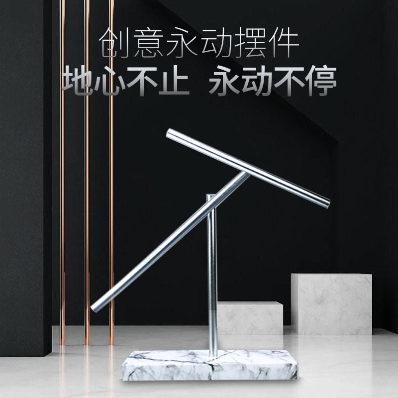 牛顿摆永动机摆球钢铁侠客厅办公室创意桌面摆件高级感小众混沌摆