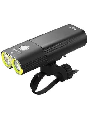 加雪龙V9DP公路车灯1600流明充电自行车前灯山地车防水高亮夜骑