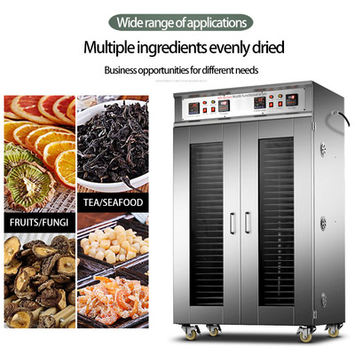 30 Trays Layers Fruit Drying Machine Industrial Fruits Veget