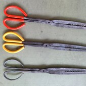 纯手工黄鳝泥鳅夹钳锻打加长加厚鳝鱼钳控鱼器泥鳅夹螃蟹夹鳝