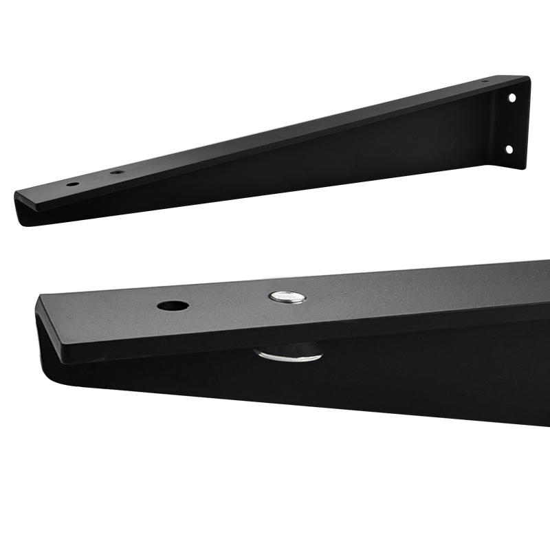 加厚固定支架货架墙上置物托架隔板书架台盆岩板台面书桌面支撑架