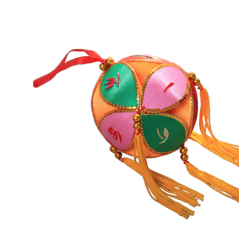 绣球10CM广西靖西旧州壮族三月三纯手工抛绣球女舞蹈绣球广西绣球