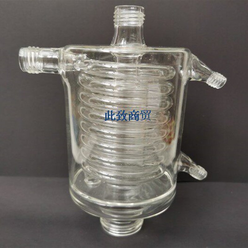 众瑞ZR3720二恶英干法采样蛇形冷凝瓶玻璃配件气水分离器干燥器