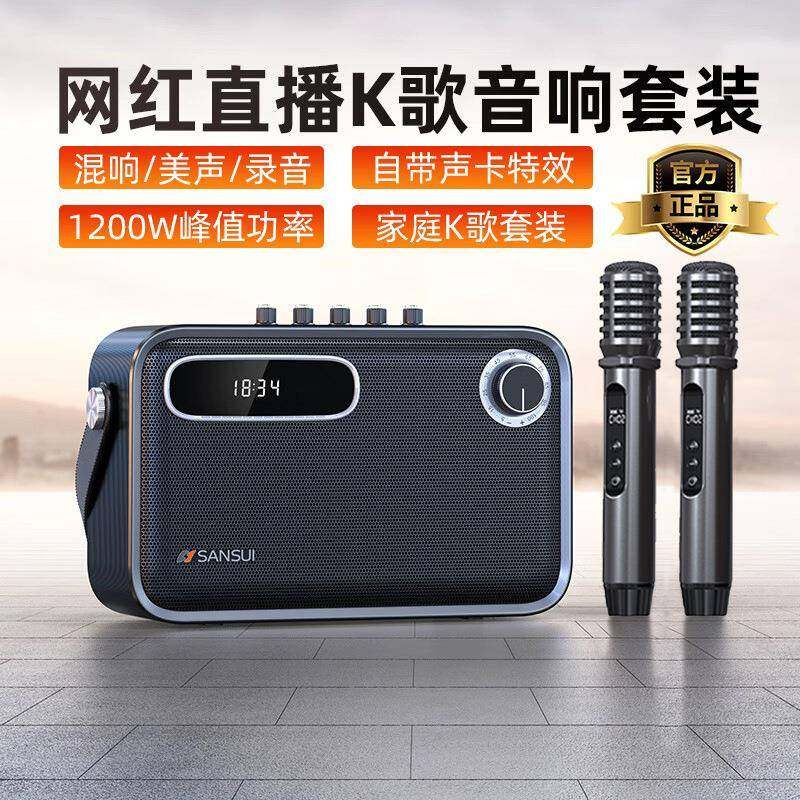 山水Z5广场舞音响户外k歌新款移动大功率声卡多功能一体机音箱