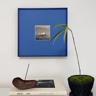 山本昌南 饰画艺术风景黑白摄影家居挂画 现代极简装