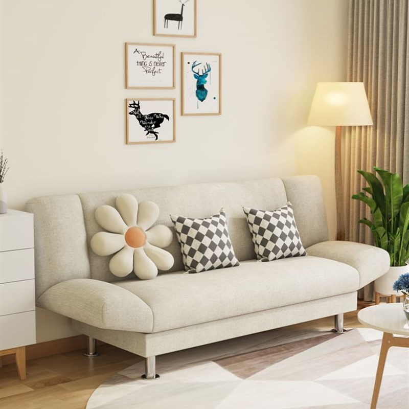可以睡觉的沙发店里休息小沙发两人位沙发床一折叠沙发床小户型