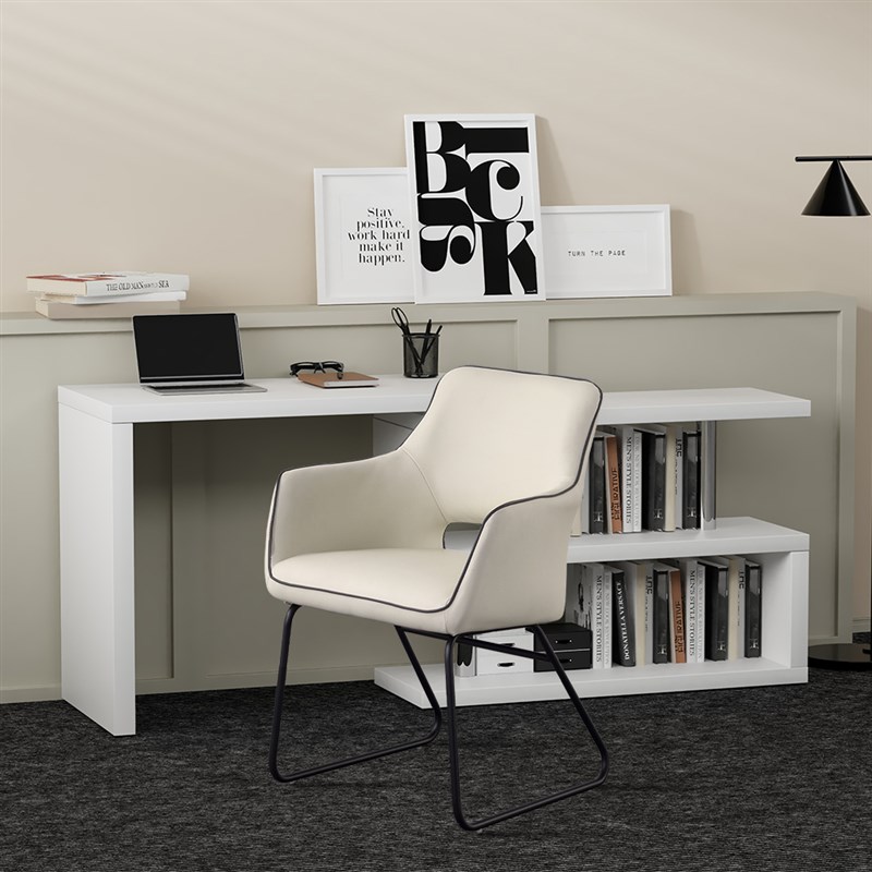 现代简约台式家用旋转电脑桌书桌卧室写字桌办公桌小桌子工作台