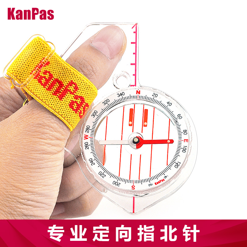 高速拇指式定向比赛定向越野指北针 指南针 初级竞技型