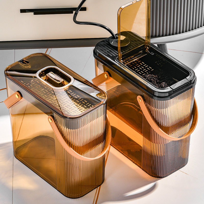 茶水桶废水桶茶渣过滤茶道茶具配件排水管茶桌茶叶茶水分离垃圾桶