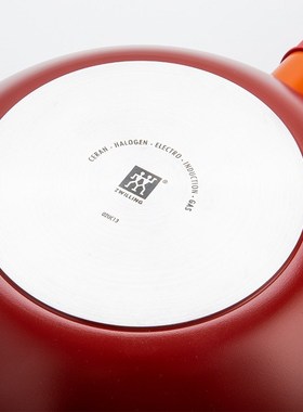德国立人Now不粘锅30cm红色家用炒菜不粘炒锅煎锅5521-300精品