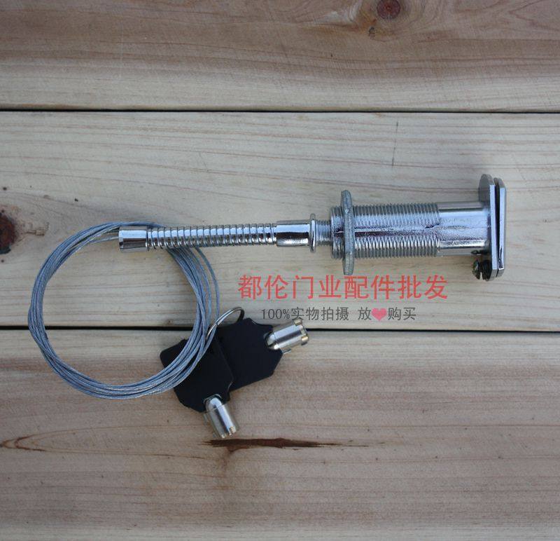 管状离合电机配件穿墙锁 锁头 车库门应急锁 卷帘门穿墙锁配件
