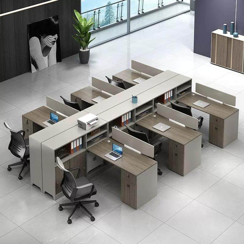 室组合4员位隔断简人约现代工办公卡座屏风HQ-98987办公桌办公桌,商业/办公家具,办公电脑桌,淘宝优惠券,粉丝福利购,淘宝优惠卷