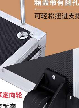 古董饰品网红移动摆摊耳环架子展示架桌子地摊夜市箱文玩带灯