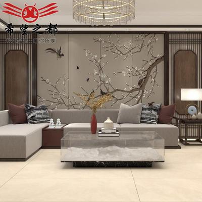 柔光肌肤釉微泥瓷LNS0砖通体亮水光600120客厅地板x砖厨房卫生间