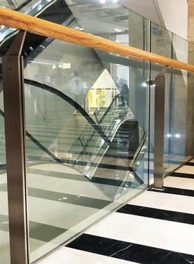 34201不锈钢立HDW柱玻0栏杆阳台璃用室外护家扶手地铁工程商场家