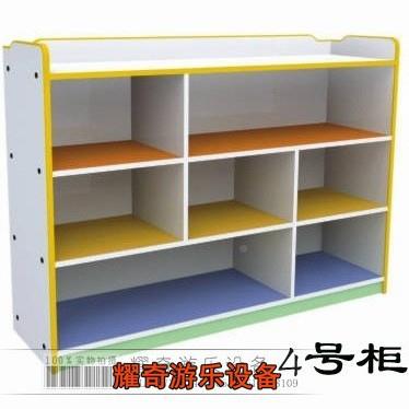 早彩具教柜.儿童书架.幼儿42911书架.幼儿园亲子教色玩具柜.收纳