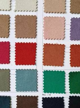 蚕丝羊绒双面大70316衣呢真丝羊绒双面料冬季羊毛秋外布套料面厂