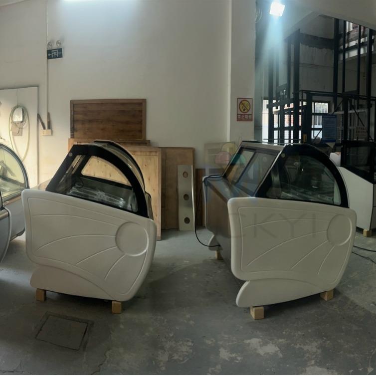 6盘网红MY-Elega冰淇淋硬机展示柜elato冰G激凌商用冰风柜冷无霜