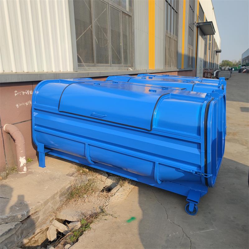农村箱户外型环卫车载勾臂3大-8DXP立方垃勾圾收集箱背箱