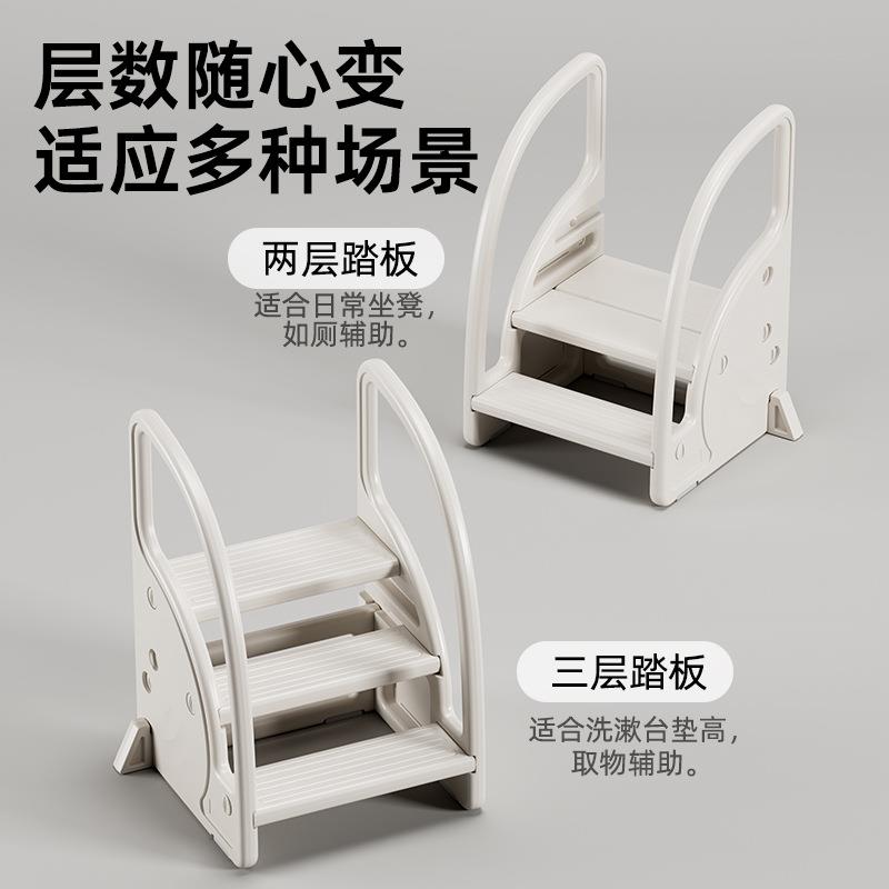 简欧客熊漱儿童踩凳洗台床边多场景通用zbs-踩脚脚约