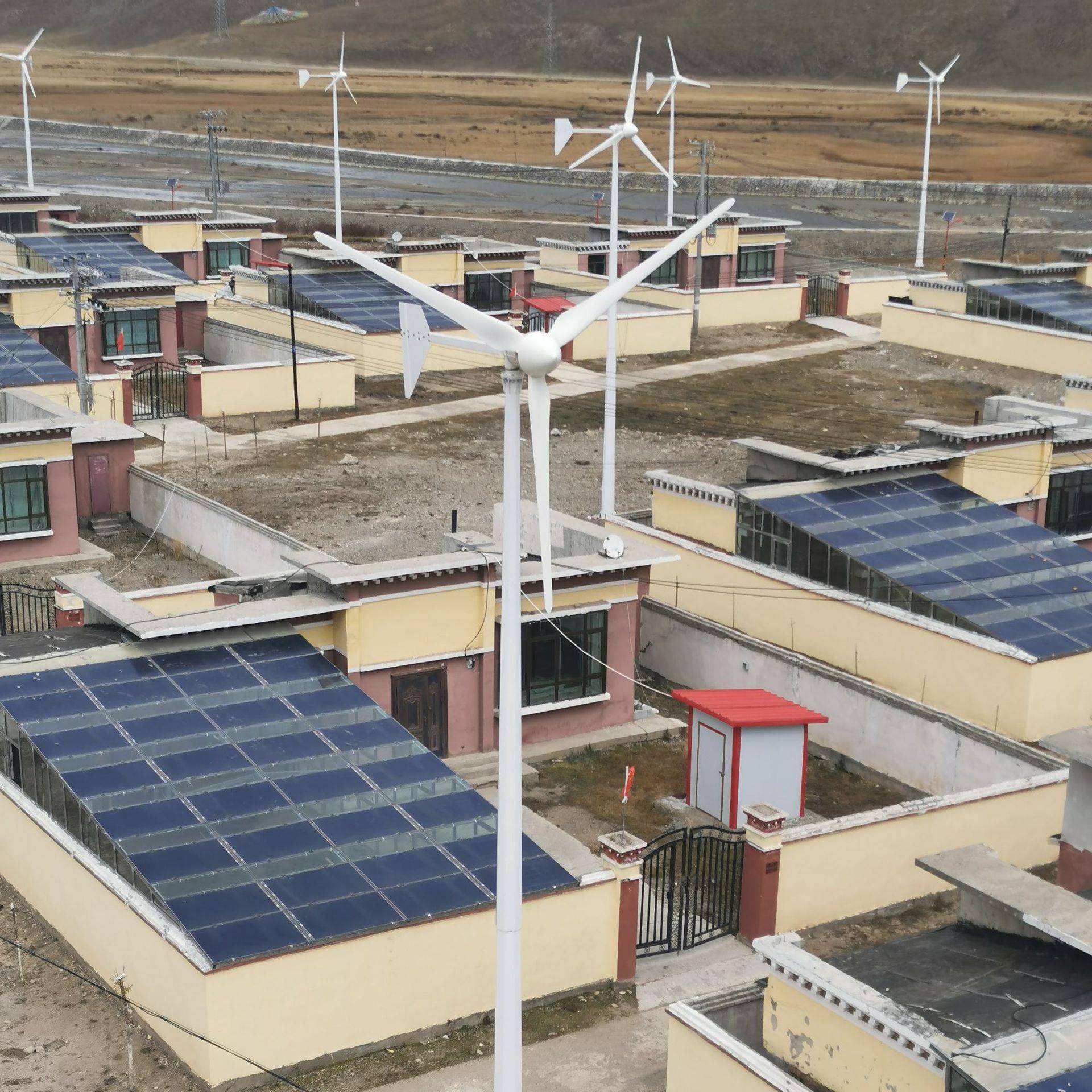 10KW风力发FPB电发分布式基站机电站风光互补电机能组并网系统风