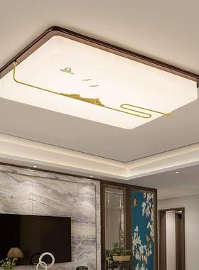 铜全新乌檀木中式吸顶灯中仿国风客厅灯古餐厅书房卧TM-63574室灯