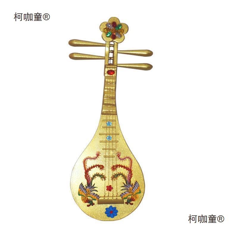 箜篌排团竖体琴琶琵舞蹈铃鼓UUJ道具道具舞金色漫展琵琶汉服箫麦
