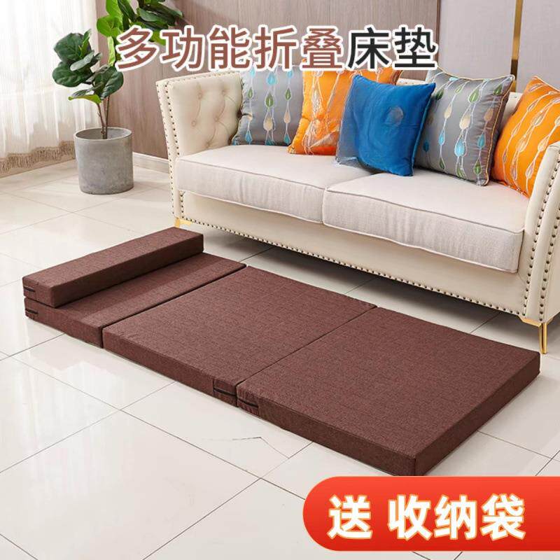 成人床垫午460休垫地铺垫垫午睡垫办公地室铺垫榻折榻米四叠海绵
