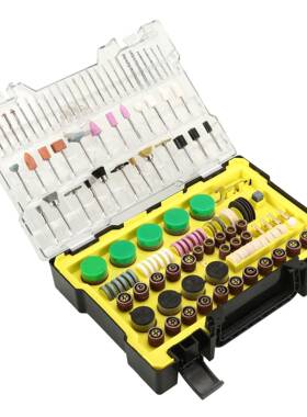 电磨打磨头5配件0电0PC头磨配件套装打磨抛光片切割片打黄色电磨