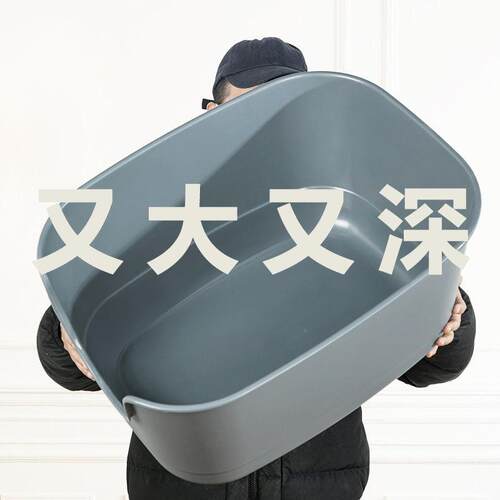 可特多半号封闭超大猫砂盆护栏防外溅猫厕高所防水防GLD带砂大猫