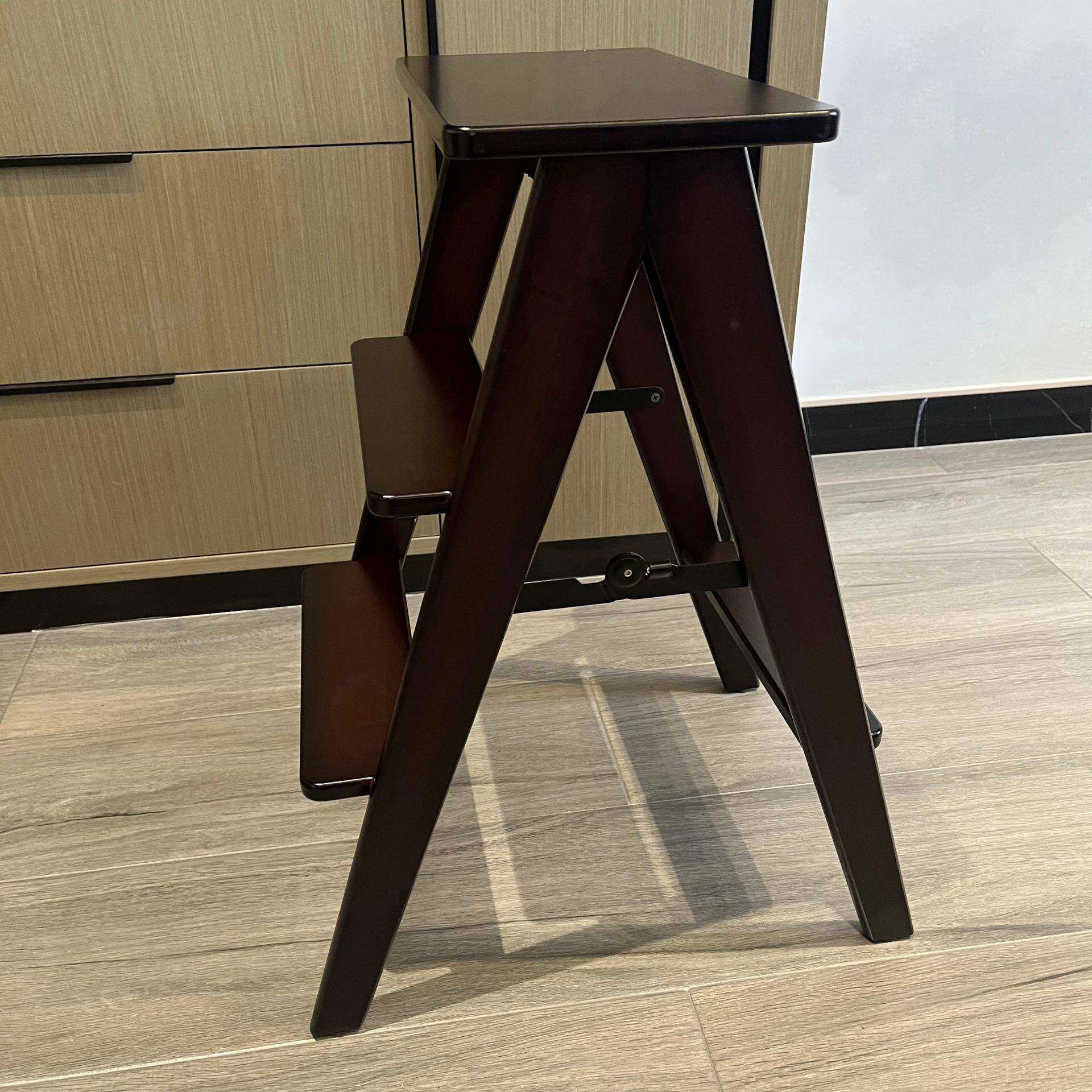 楠折叠梯凳家用两阶步登高凳两用梯能椅室内多竹功UBR踏板台脚踏