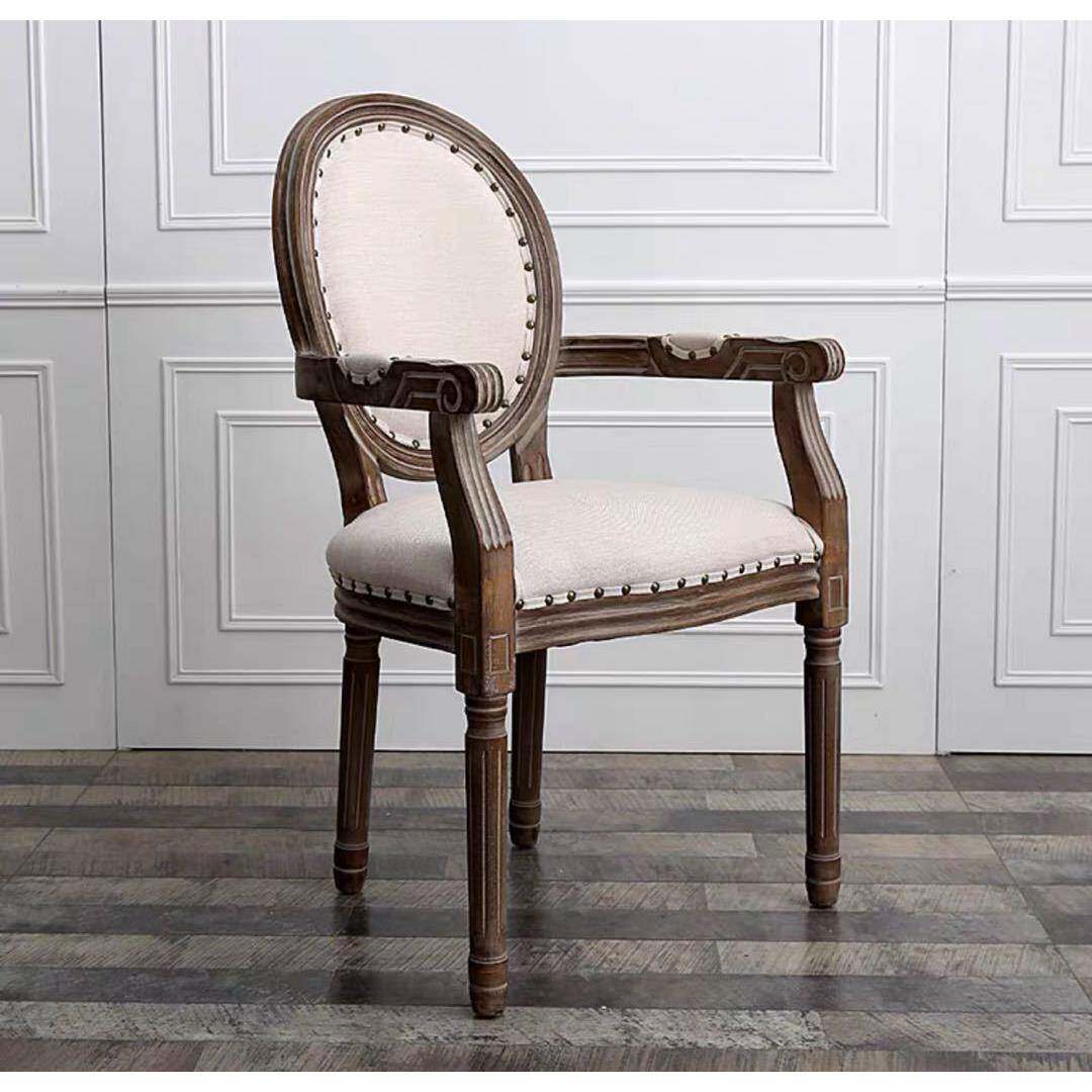 美式做旧实木loft桌古会议桌欧式办餐公桌法式轻无品牌/奢工复作