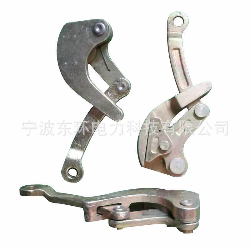 偏心轮地线44-20mm1T/VUX6-丝2mm2线T浮动式卡器钢绳卡线器