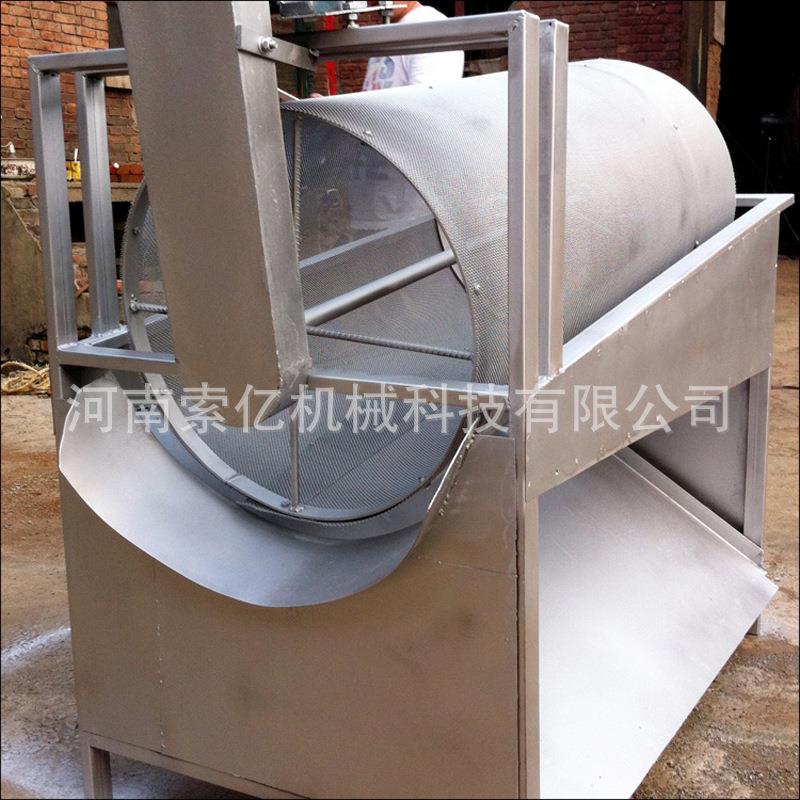 泥EAY土石砂圆筒筛分机工地垃筑圾滚筒筛大型沙场移动建型筛沙机
